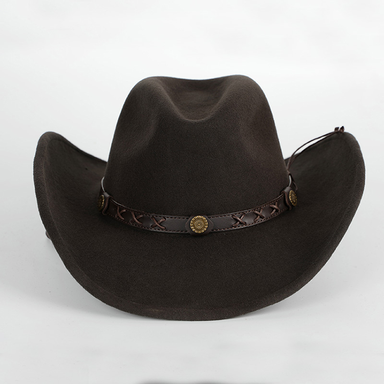 Fedora Hat Wool - X4007 Sombrero de vaquero de lana