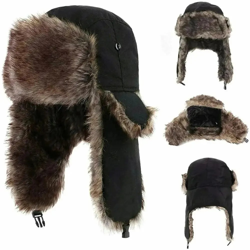 Trapper Hat Ear Flap - Gorro de Invierno para Hombre, Estilo