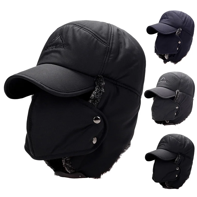Trapper Hat Ear Flap - Gorro de invierno cálido y cortavientos