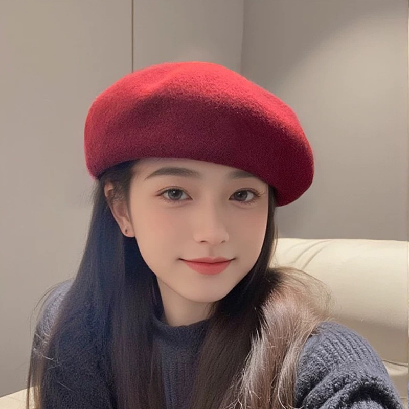 Beret French Wool - Boina Clásica Francesa de Lana para