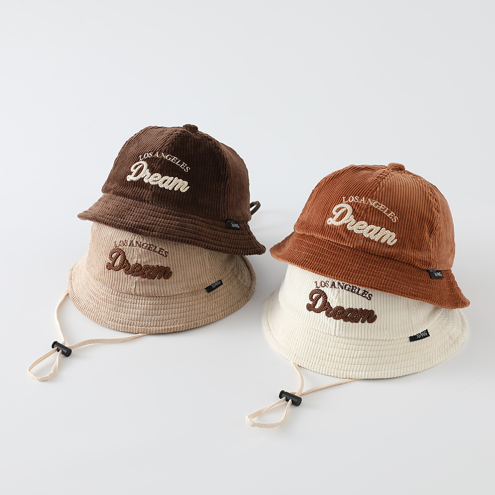 Bucket Hat Cotton - Sombrero de pescador de pana de