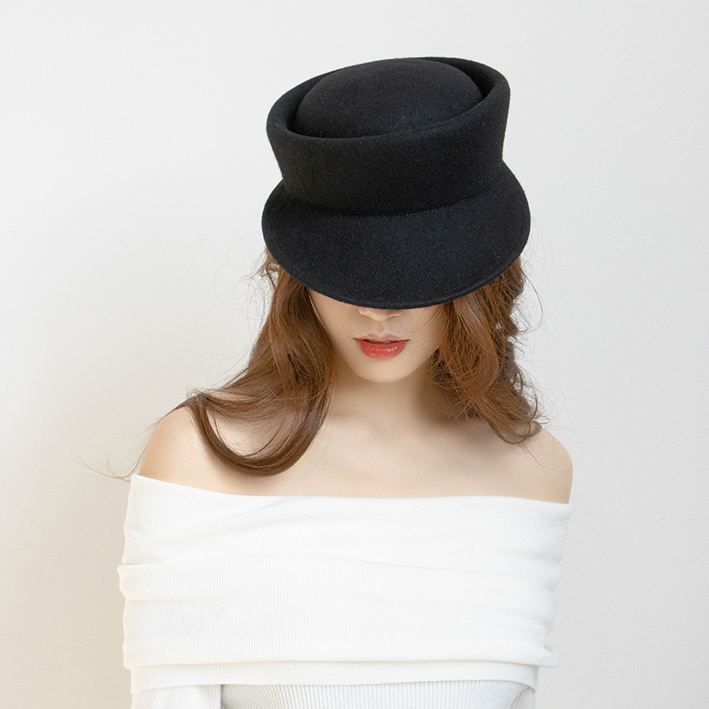 Beret French Wool - Gorra de fieltro de lana de