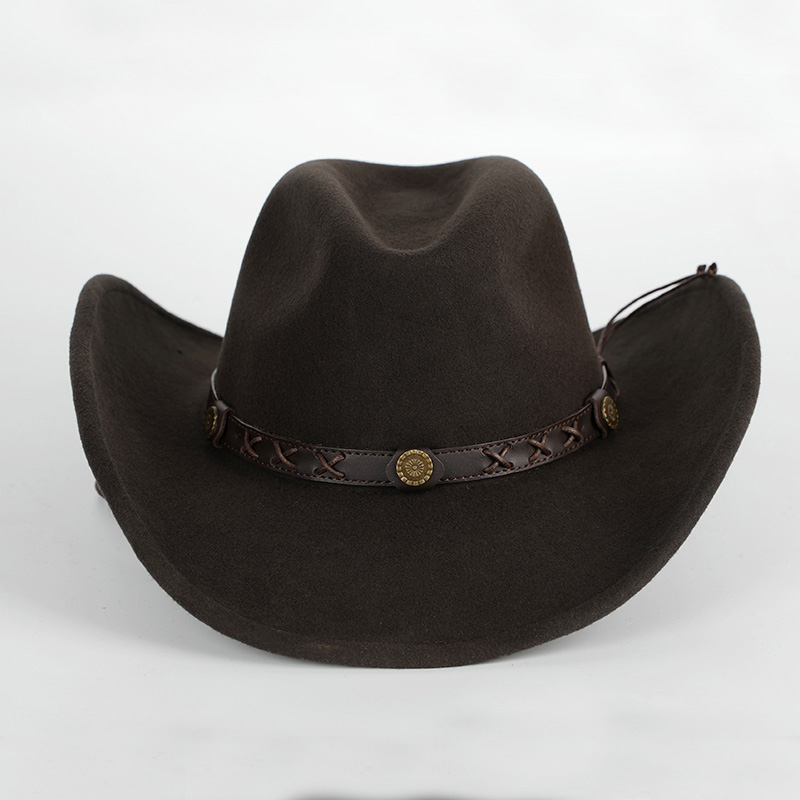 X4007 Sombrero de vaquero de l - Fedora Hat Wool reseña y precio