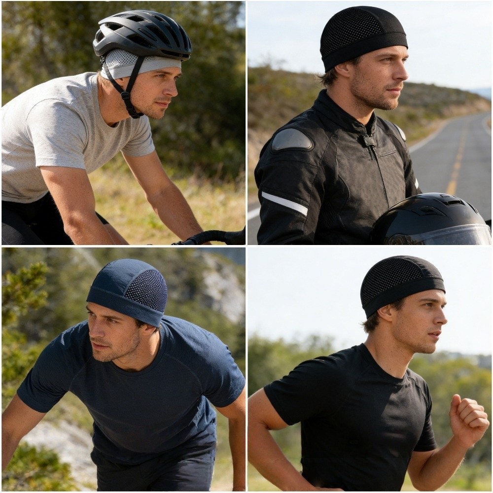 Gorro de Ciclismo Casual de Ma - Skull Cap Helmet Liner reseña y precio