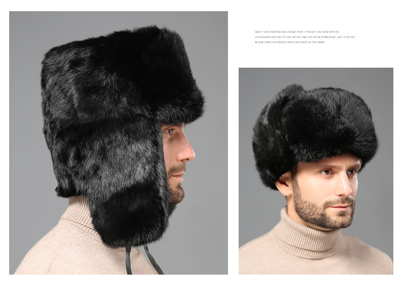 Sombreros de bombardero moda C - Trapper Hat Ear Flap reseña y precio
