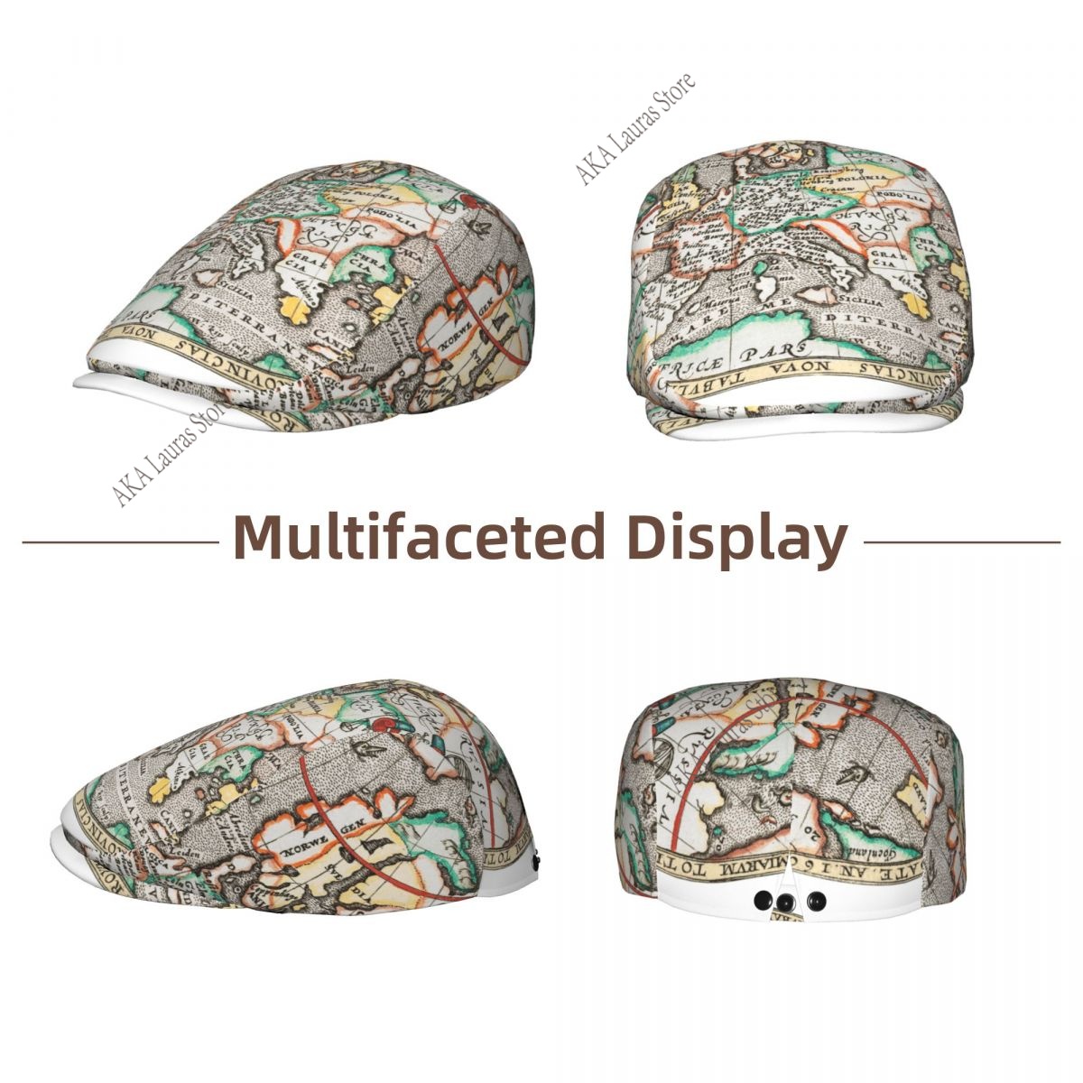 Gorra Newsboy, Gorra Octogonal - Newsboy Cap Ivy reseña y precio