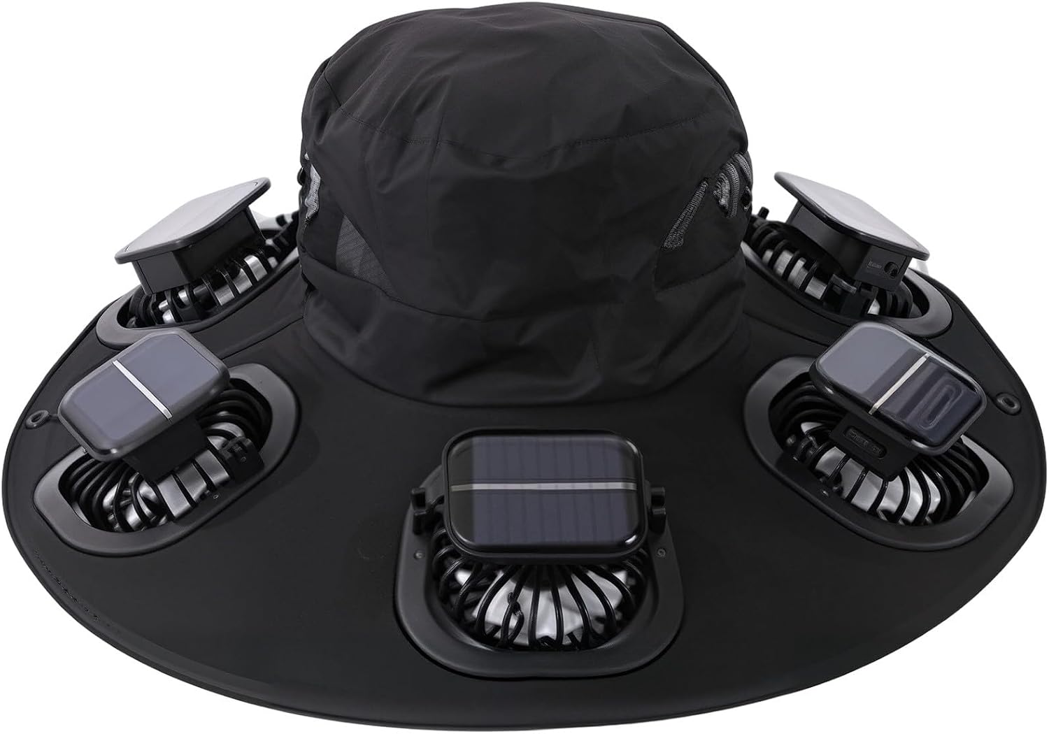 Sombrero con ventilador solar  - Sun Hat Wide Brim reseña y precio