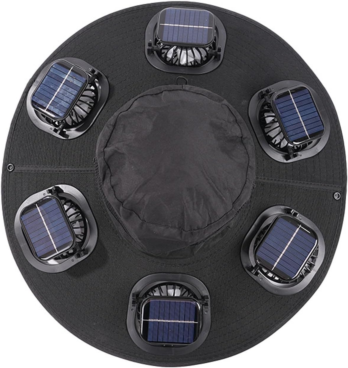 Sombrero con ventilador solar  - Sun Hat Wide Brim reseña y precio