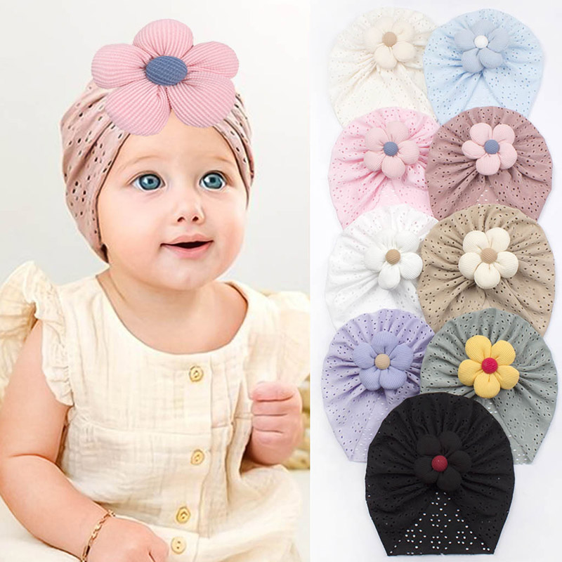 Gorro turbante con flores 3D p - Dad Hat Cotton reseña y precio