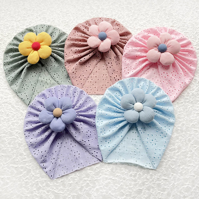 Gorro turbante con flores 3D p - Dad Hat Cotton reseña y precio