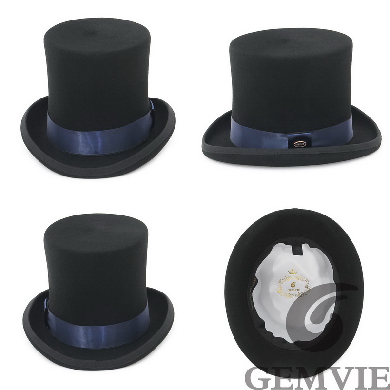 GEMVIE, sombrero de fieltro de - Fedora Hat Wool reseña y precio