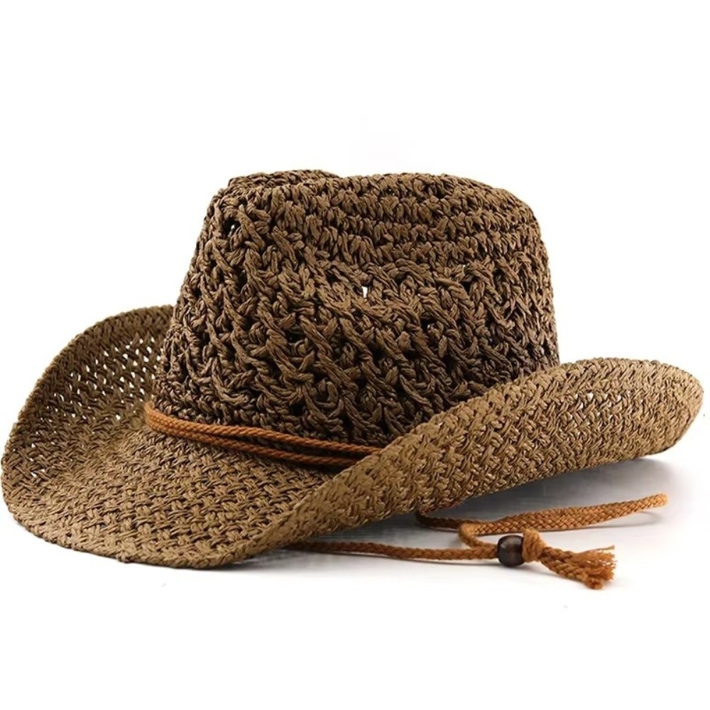 Sombrero de paja retro de ala  - Cowboy Hat Straw reseña y precio