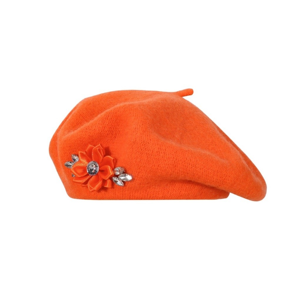 Boina de Lana de Color Sólido  - Beret French Wool reseña y precio