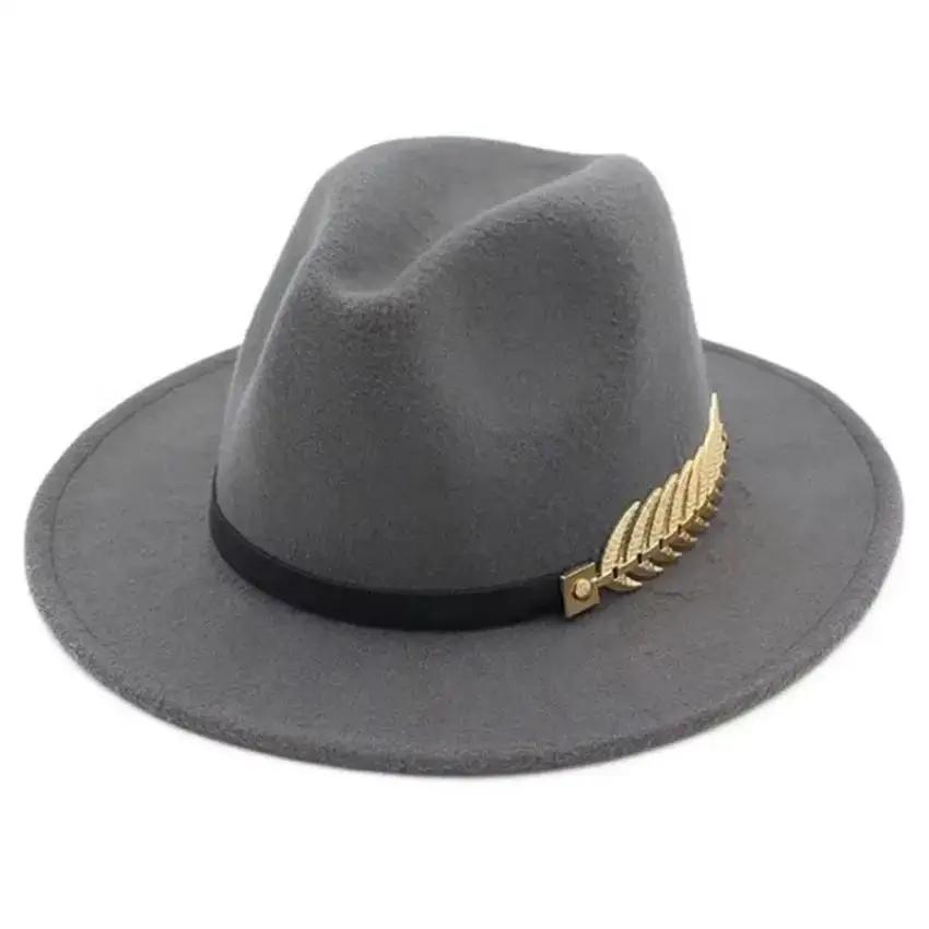Moda Simple ocasión Formal par - Fedora Hat Wool reseña y precio