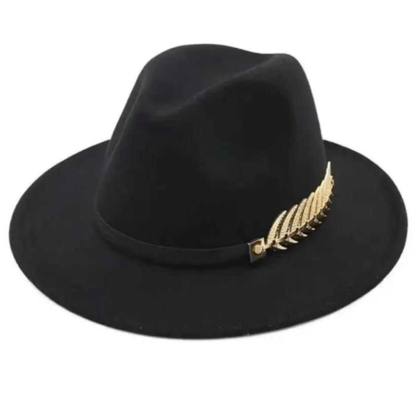 Moda Simple ocasión Formal par - Fedora Hat Wool reseña y precio