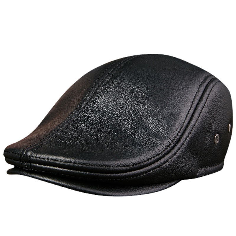 Boinas de cuero de vaca genuin - Baseball Cap Structured reseña y precio