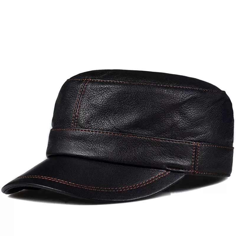 Sombrero de copa plano de cuer - Baseball Cap Structured reseña y precio