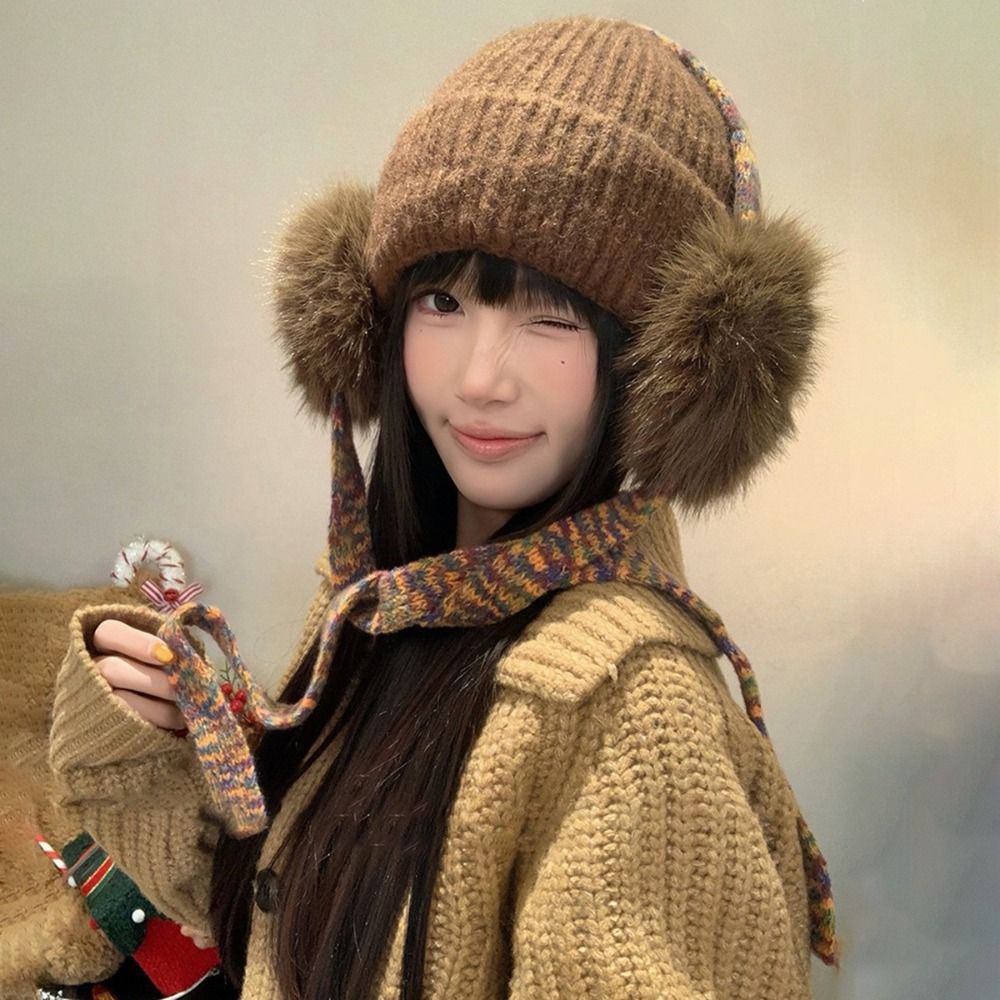 Gorro retro de punto con oreje - Beanie Cuffed Knit reseña y precio