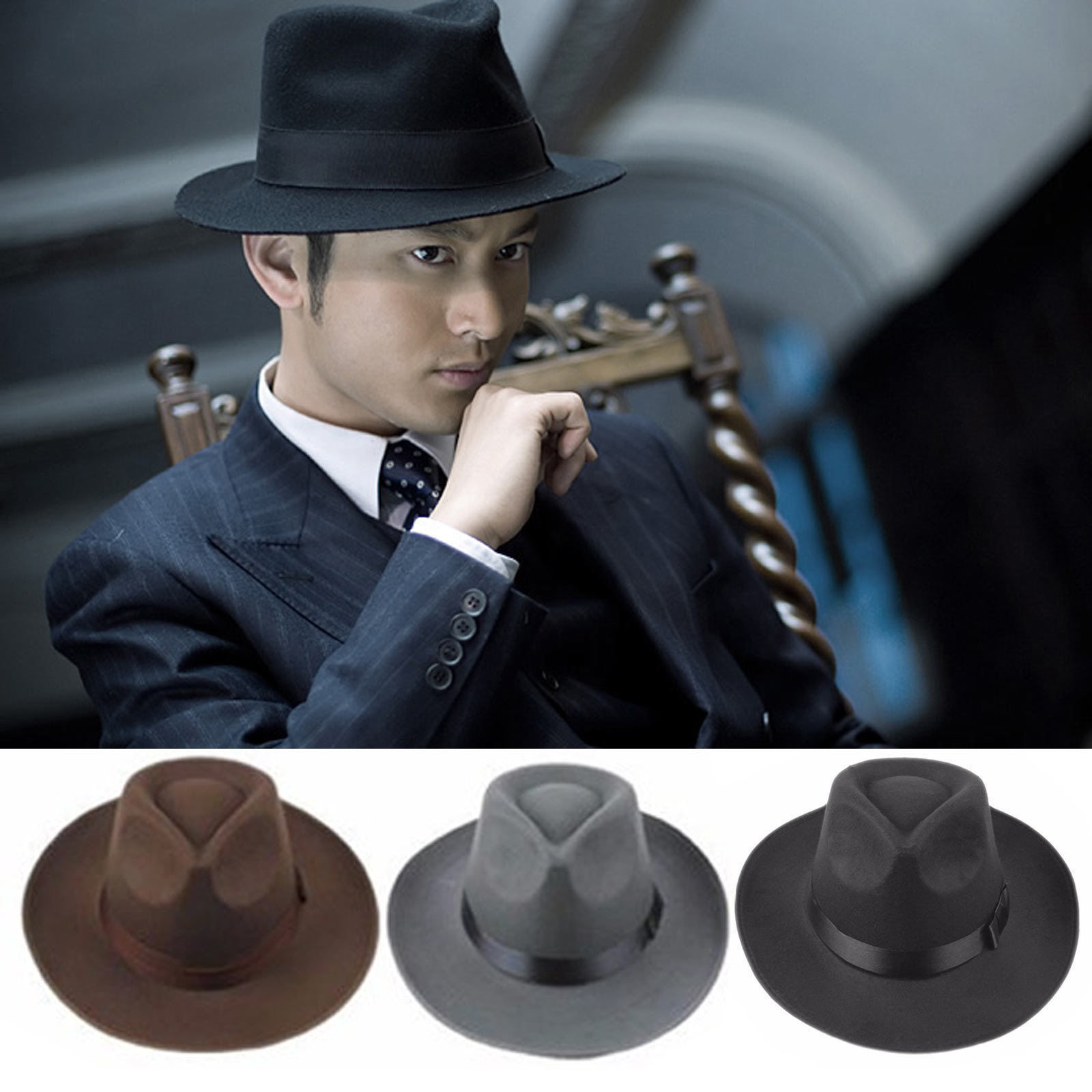 Recién llegado, sombreros de v - Fedora Hat Wool reseña y precio
