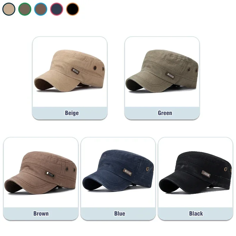 Gorra plana de cadete militar, - Snapback Hat Flat reseña y precio