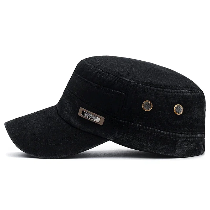 Gorra plana de cadete militar, - Snapback Hat Flat reseña y precio