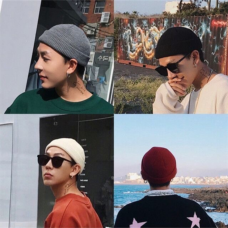 Gorros de lana Unisex cálidos  - Beanie Cuffed Knit reseña y precio
