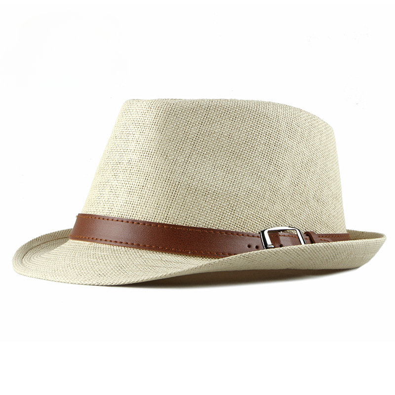 Sombrero de paja de verano par - Fedora Hat Wool reseña y precio