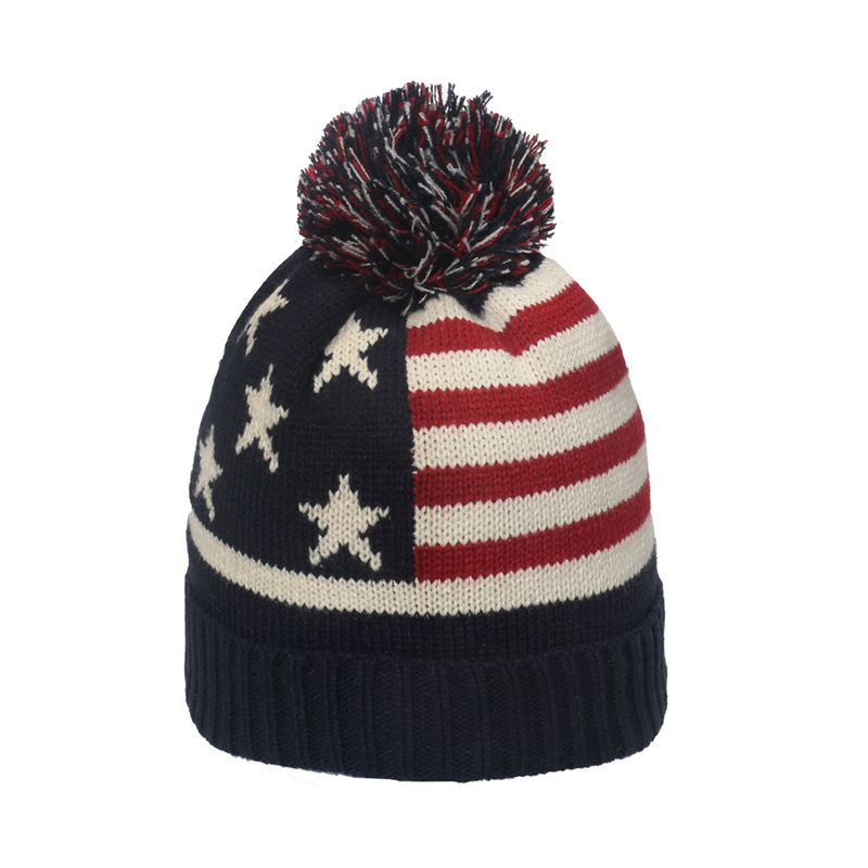 Gorro de invierno unisex con p - Beanie Cuffed Knit reseña y precio